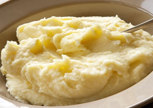 Bulvių košė su parmezano sūriu