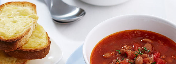 Pomidorų ir pupelių sriuba