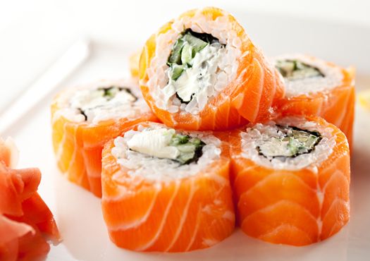 Sushi „Philadelphia” receptas